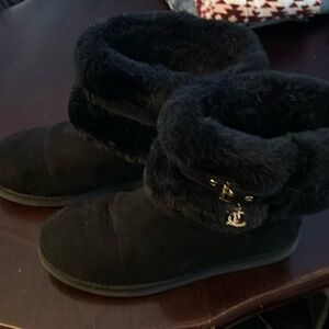 Women’s juicy couture black boots size 6 1/2
